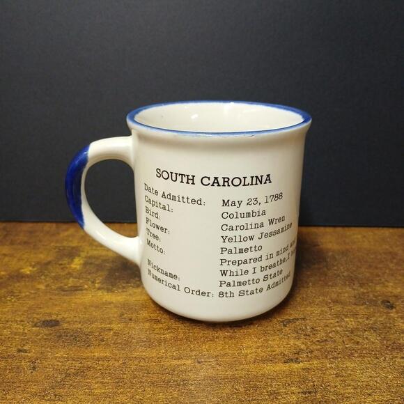 Vintage South Carolina Souvenir Coffee Tea Mug - Picture 2 of 9